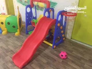  28 العاب خارجية سيفتي بالوان جذابة مراجيح وسحاسيل