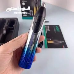  4 ماكينة حلاقه2في1 VGR  للانف والاذن والوجه حلاقه ماكنه ازاله شعر الانف و الاذن حلاقة