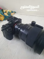  7 Sony A7ii with converter and Lens
