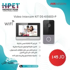  5 انتركم فيديو صوت وصورة hikvision IP انتركم سمارت Intercom wifi