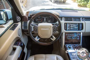  14 Range Rover Vogue hse 2015 وارد و بحالة الوكالة