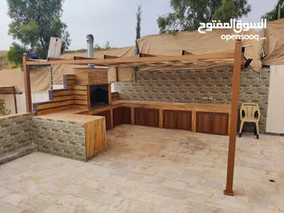  24 شاليه فاخر للبيع في جرش - موقع مرتفع و خصوصية كاملة