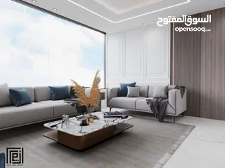  25 شقة مميزة بإطلالة مميزة مشطبة لغاية القصارة مع تصميم ديكور داخلي