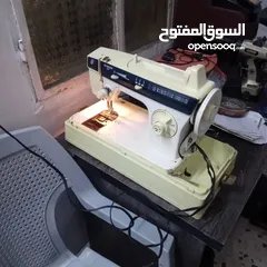  1 ماكينه خياطه سينجر بصلاه ع النبي