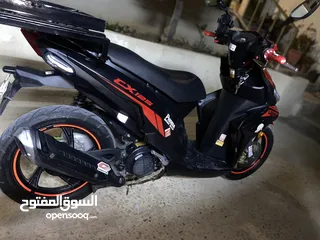 9 سكوتر QJ MOTOR CX 125 موديل 2022