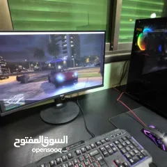  2 كمبيوتر ألعاب وتصميم احترافي  RTX 2060  i7 Gen10  Z490  32GB RAM  SSD Gen4