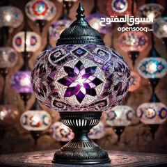  1 Handmade turkish Moroccan mosaic lamp