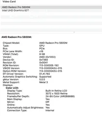  8 Macbook Pro 2019 16 Inch ماك بوك برو مستعمل بحالة ممتازة جدا جداً