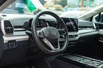  23 Volkswagen ID6 Crozz Pro 2022  السيارة مميزة جدا و قطعت مسافة 13,000 كيلو متر