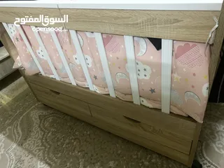  1 سرير آطفال