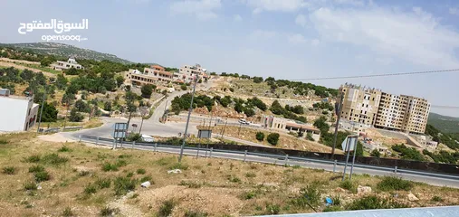  21 ارض للبيع في عجلون بجانب قلعه الربض