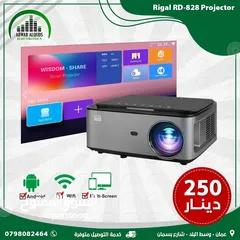  1 بروجيكتر اندرويد Smart Projector Rigal RD-828 3800 Lumens