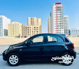  6 A Very Clean And Beautiful NISSAN MICRA 2015 GCC With Push Start And 2 Keys