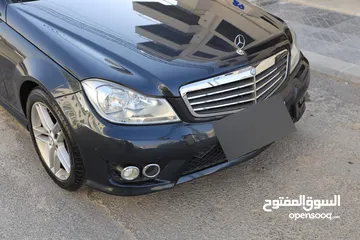  26 مرسيدس C 200 موديل 2013 كت AMG اصلي فحص كامل قاطعه مسافه 70 الف كم وارد الوكاله صيانه الوكاله