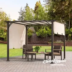  1 #عرض مميز من #Home_Decor  #Pergola للفلل والاستراحات والشاليهات Pegola ممتازة بتشطيب راقي هذه المظلة