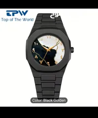  5 ساعة Arabic Aura Watch – تصميم كلاسيكي بالأرقام العربية ولمسة فاخرة بالأناقة العصرية