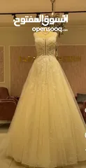  1 للبيع بدلة زفاف   تركي مستعملة لمرة واحدة