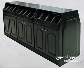  2 خزانات عديده خشب بلوط صولد أصلي للبيع مثالية للمطابخ، والغرف والمكاتب وللديكور.وعربايه خشب بلوط صولد
