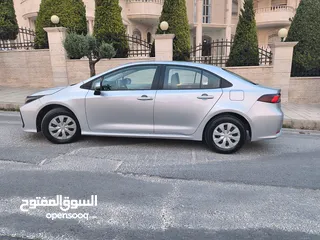  3 تويوتا كورولا 2021 لوم سلفر بنزين اصلي فحص كامل جمرك حديث كاش واقساط