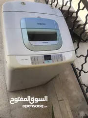  2 غسالة اوتوماتيك هيتاشي علوي