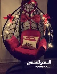 17 انتباه الاسعار ولا بالأحلام  مرجيحة هزاز عش البلبل سعرها_40_دينار_شامل _الفرش_ هدية