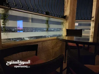  6 شقة مع رووف و ترس إطلالة أبدية خلابة  على جبال جرش و السلط في أجمل مناطق الجبيهة ابو عوف تنظيم أ