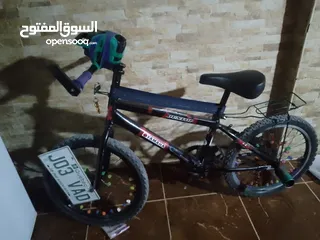  3 بسكليت جنط 20 حاله جيده بريك اجر عليه نمره وعليه سيستم