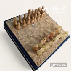  5 New Marble Chess onyx  set