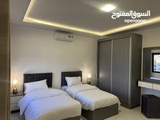  2 شقه 2نوم للايجار جديدة تلاع العلي