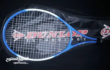  2 مضرب تنس dunlop