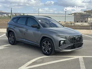  6 هونداي توسان N-Line    2023/ فل الفل بدون فتحة سقف بانوراما  فل مسكر