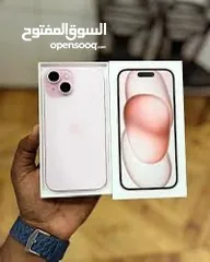  18 iPhone 15 (128GB/256GB) جديد  كفالة شرق اوسط لمدة عام من تاريخ الشراء الجهاز  يوجد بكج اصلي