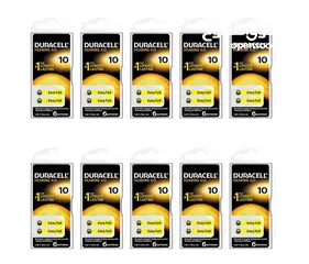  4 بطاريات دورسل قياس 10 / Duracell PR70 Size 10 بطاريات لسماعات الاذن