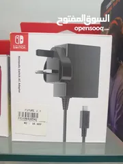  1 Nintendo Switch Ac Adapter  نينتندو سويتش محول التيار المتردد