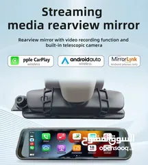  2 داش كام dash cam   بتسجل أمامي وخلفي Android فيها بلوتوث  واندرويد عالية الوضوح