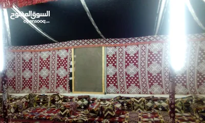  30 خيم شعر تراثيه  مساحة 8م×4م ويوجد مساحات أخرى حسب الطلب  خيم جديده لا يوجد مستعمله