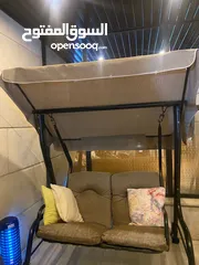  7 طقم راتان و مرجيحه للبيع