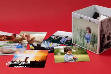  6 Canon Photo Cube / ورق صور لامع 40 ورقة