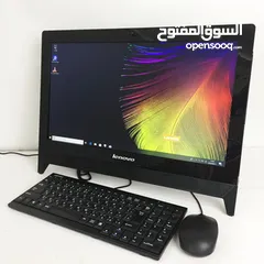  1 شاشة  All in one لينوفو منها وفيها كمبيوتر جيل سادس فقط 400 شيكل