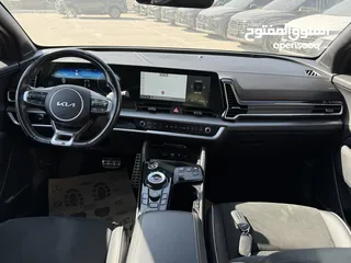  10 كيا سبورتاج GT Line ترخيص 2022 محرك 1600 هايبرد  جير أوتوماتيك 240 حصان