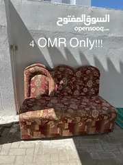  1 Sofa bed for sale .4 OMR only!