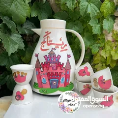  4 دورة تعليم الرسم على الزجاج والبورسلان