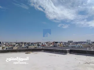  1 شقة  فاخرة للبيع في خلدا قرب إشارة الدر المنثور طابق ثالث 190م مع روف 180م دوبلكس تشطيب سوبر ديلوكس