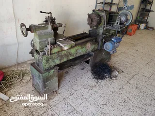  3 مخرطه هنديه مع معداتها للبيع   Indian torna with equipment for sale