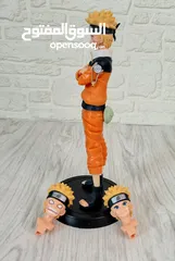  7 Naruto Anime Figures Shippuden Model PVC Toys Big Size
