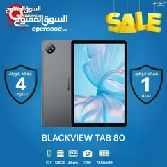  1 BLACKVIEW TAB 80 ( 128GB ) / 4 RAM NEW /// بلاك فيو تاب 80 ذاكرة 128 رام 4 الجديد