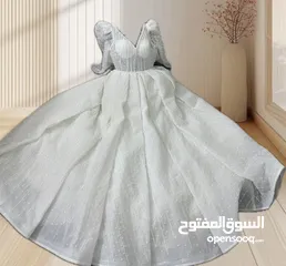  3 فستان عروس 2025 بيع بسعر حرق