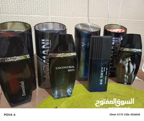  20 عطور جديده بتغليف شركتها للبيع وبعضها مستخدم منه أو مأخوذ منه تقسيمات