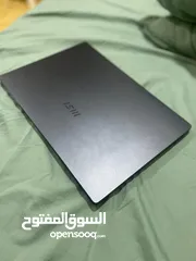  5 لابتوب Msi Modern 14 نظيف جدا