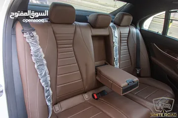  25 Mercedes E350e Plug in hybrid Amg kit Night Package 2018   السيارة وارد الشركة و قطعت مسافة 50,000